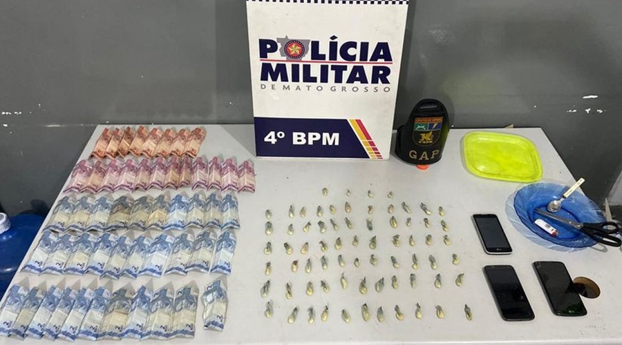 Policia Militar prende cinco pessoas por tráfico de drogas em Várzea Grande 1