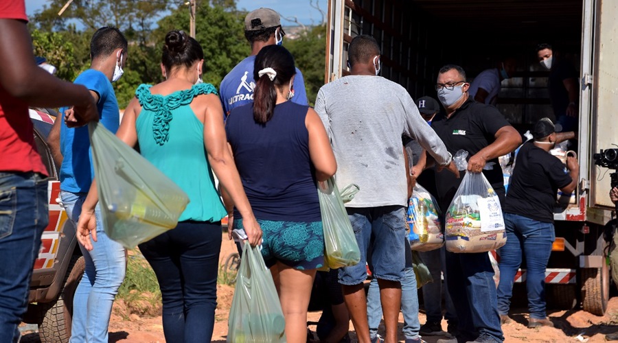 Campanha Vem Ser Mais Solidário-MT distribui mais de 3 mil cestas básicas em uma semana 1