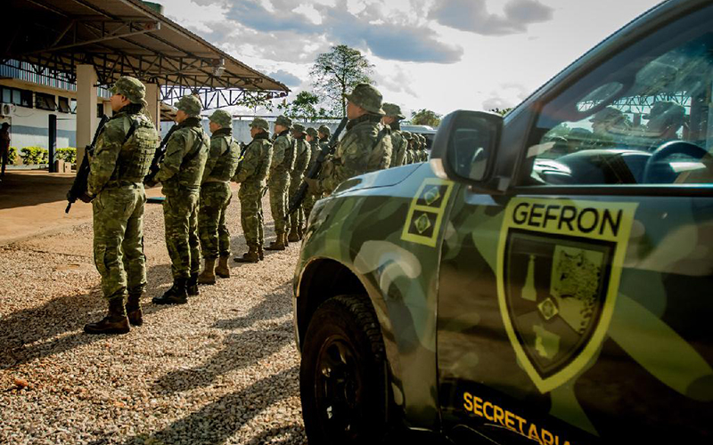 Ações do Gefron no primeiro bimestre do ano resultaram em quase 2 toneladas de drogas apreendidas 1