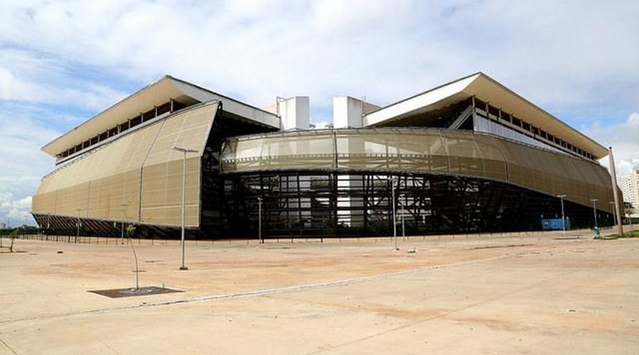 Arena Pantanal em Cuiabá tem a parte externa reaberta para atividades físicas individuais 1