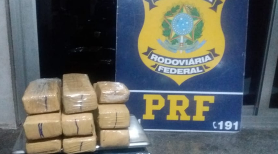 PRF flagra adolescente com quase seis quilos de maconha na BR-070 1