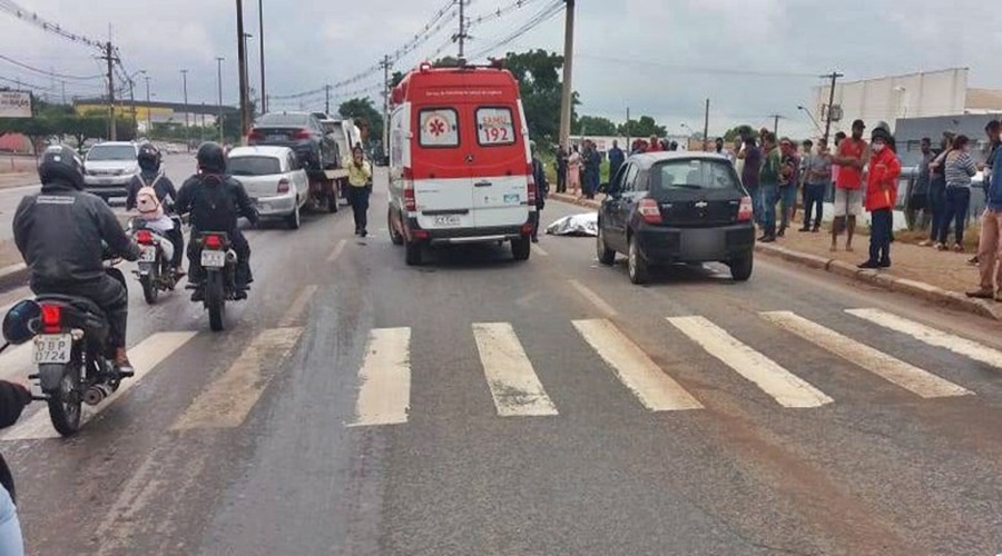 Homem de 51 anos morre em faixa de pedestre vítima de atropelamento na capital Cuiabá 1