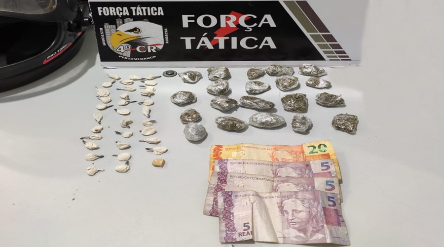 Policia Militar prende quatro indivíduos suspeito de tráfico de drogas em Rondonópolis 1