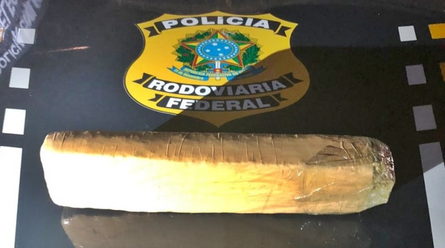 Motociclista é surpreendido pela PRF com 1kg de maconha em Vila Rica/MT 1