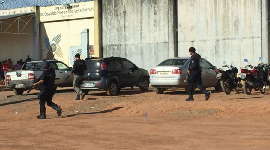 Presos são baleados após tentarem atacar agentes penitenciários 1