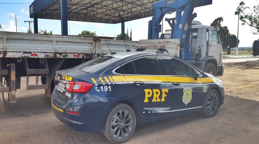 PRF apreende Caminhão adulterado no município de Rondonópolis/MT 1