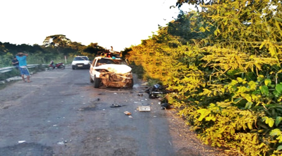 Motociclista de 36 anos morre após colidir de frente com um uno no interior de MT 1