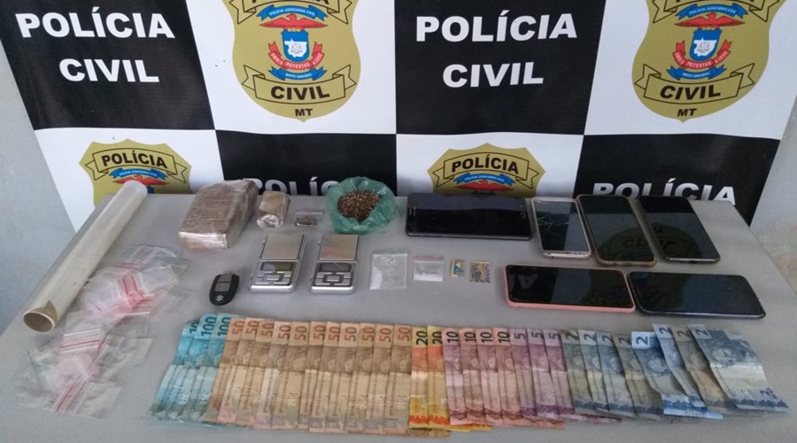 Polícia Civil de Confresa deflagra operação e prende autores de tráfico de drogas e vandalismo 1