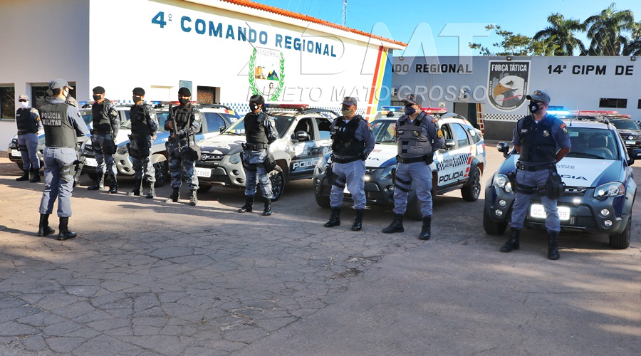 Policia Militar de Rondonópolis dá início a OPERAÇÃO CORPUS CHRISTI visando a ordem e a paz no município 1