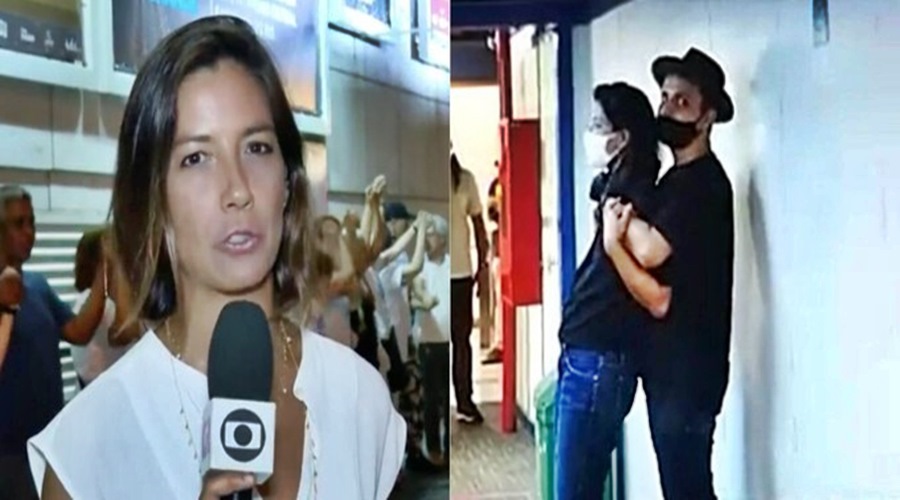 Homem invade Globo armado com faca pega repórter como refém; Policia é acionada e liberta Jornalista 1