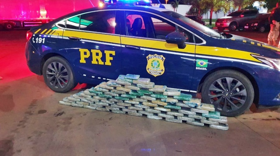 PRF apreende quase 80 kg de pasta base de cocaína no município de Campo Verde/MT 1