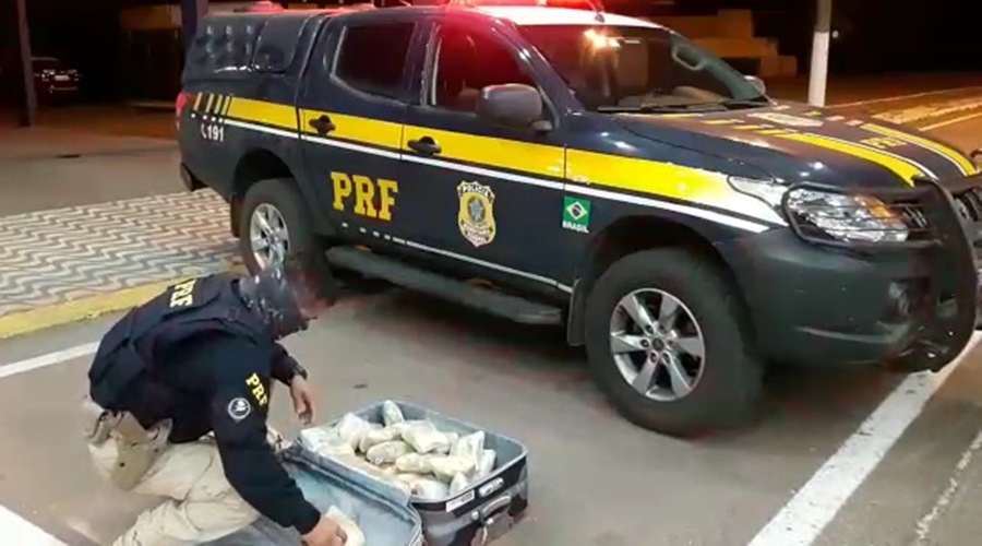 PRF prende mulher com 14kg de droga em Rondonópolis/MT 1