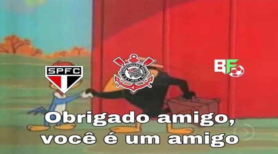 São Paulo salva o Corinthians e fato rende memes nas redes sociais 1