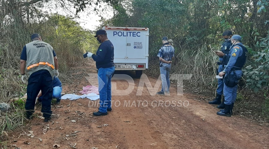 Corpo de um homem com sinais de tortura, pés e mãos amarrados é localizado em região rural de Rondonópolis 1