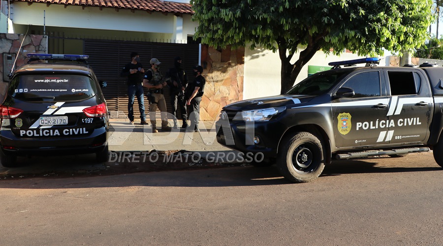 Polícia Civil cumpre 79 mandados contra facção criminosa em 14 cidades de MT 1