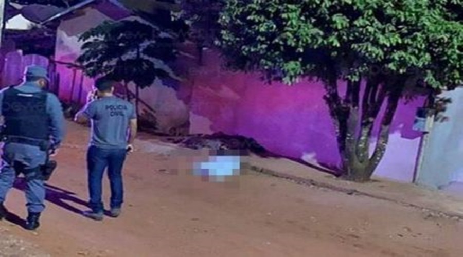 Assassinos se identificam como policiais executam homem e fogem tomando rumo ignorado 1