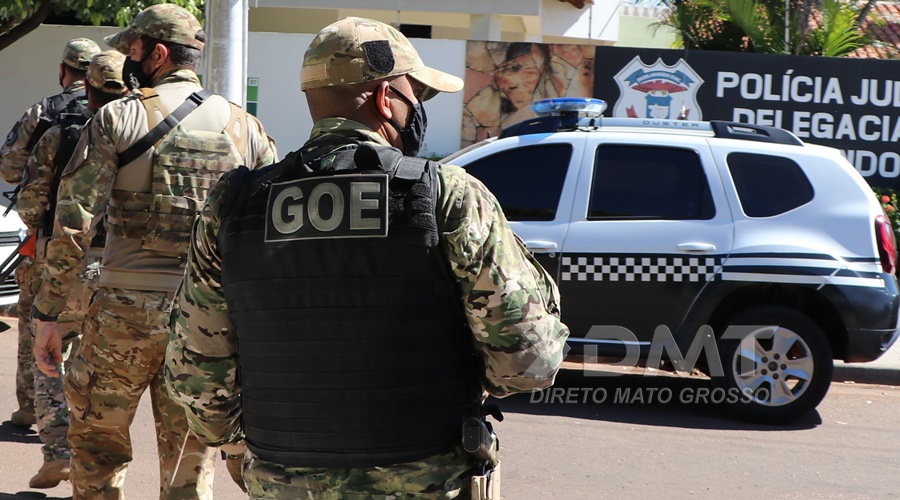 Polícia Civil prende 13 integrantes de organização criminosa em operação em Água Boa 1