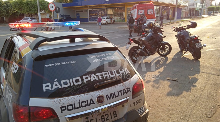 Motorista invade preferencial com veículo Gol e bate em motoqueiro que fica gravemente ferido 1