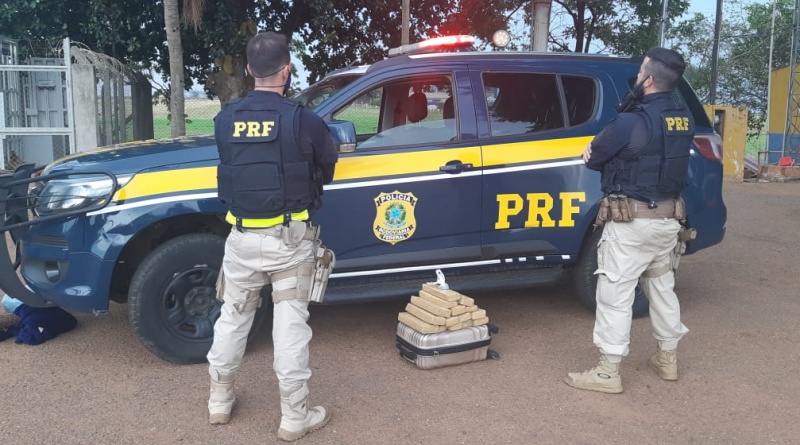 PRF apreende aproximadamente 12kg de maconha em Primavera do Leste/MT 1