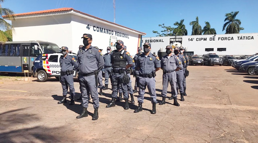 4º Comando Regional da início em Rondonópolis a Operação Maria da Penha 1