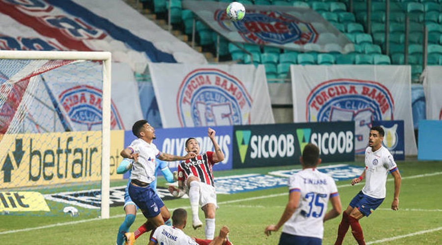 São Paulo vence Bahia e pula para vice-liderança do Brasileirão 2020 1