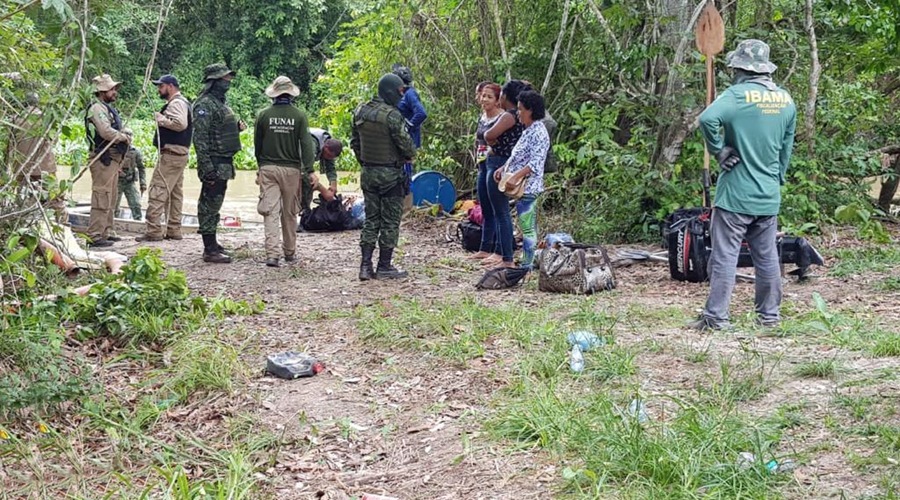 Operação conjunta em terra indígena prende 33 suspeitos de garimpagem ilegal 1