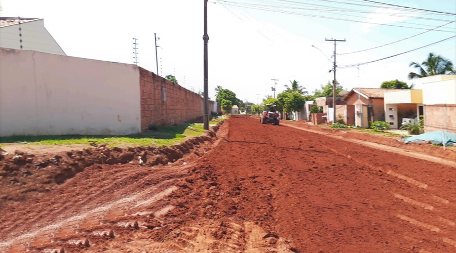 Trabalhos de drenagens no Bairro Sagrada Família tem 25% já concluídos 1