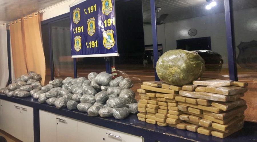 PRF apreende mais de 123 Kg de Maconha e Skunk, em Rondonópolis/MT 1