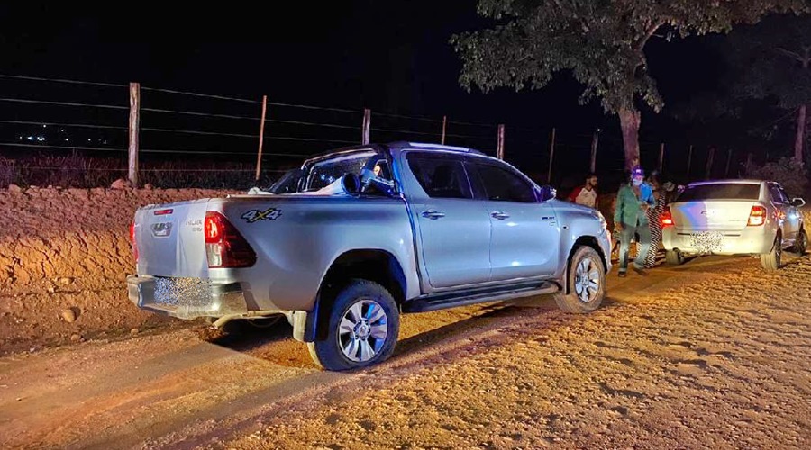 Policiais libertam família, recuperam caminhonete e prendem trio em flagrante em Pontes e Lacerda 1