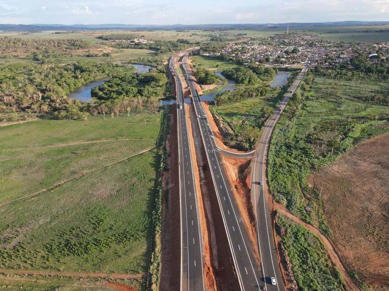 DNIT entrega Contorno Rodoviário de São Pedro da Cipa na BR-163/364/MT 1