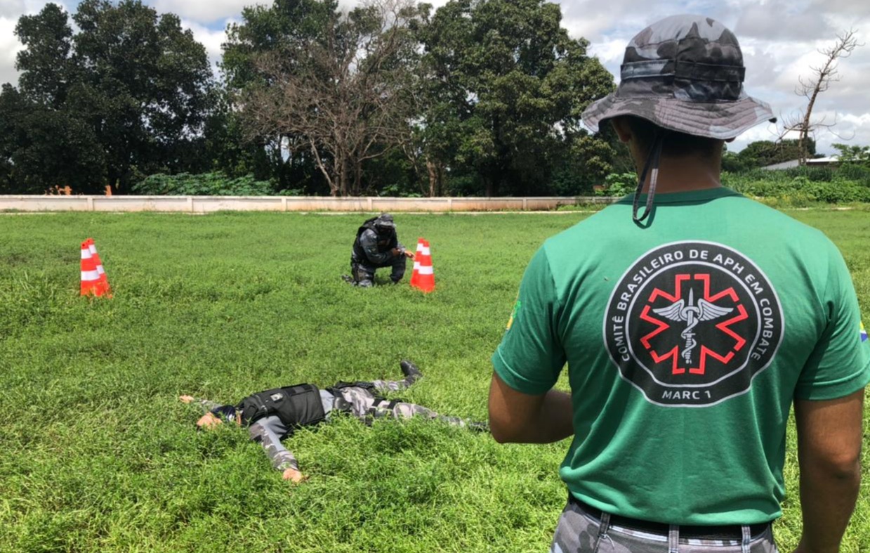 Policias militares de Rondonópolis se capacitam em curso Pre-Hospitalar 1