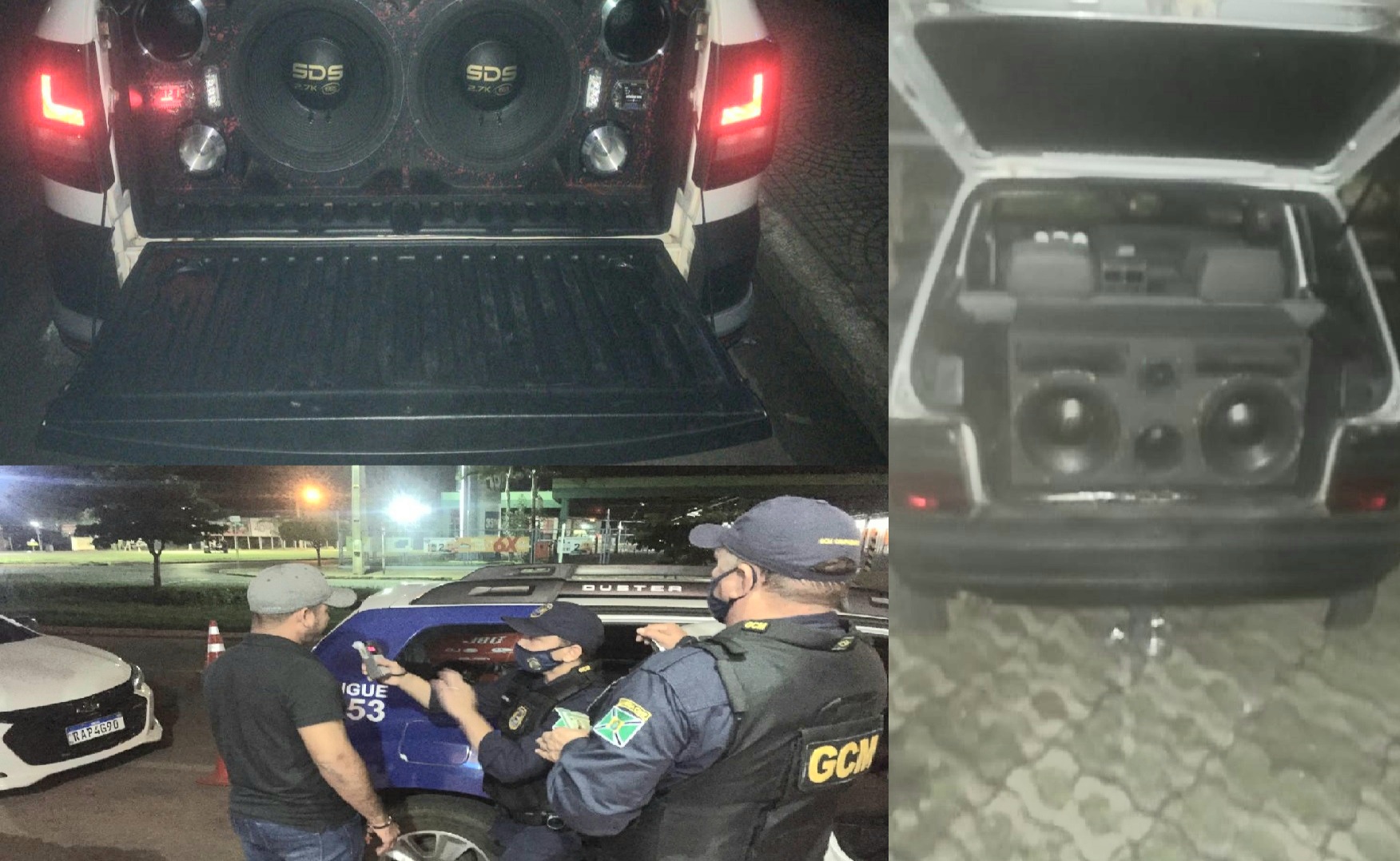 Trabalho integrado identifica motoristas embriagados, poluição sonora e trafico de droga em Sinop 1