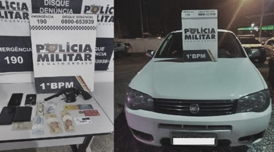 Polícia intercepta quadrilha e evita roubo na capital Cuiabá 1