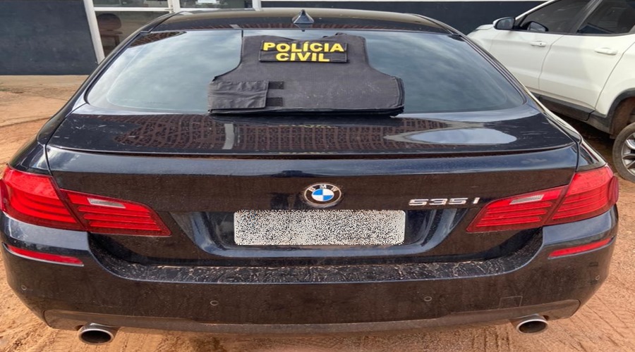 Veículo BMW roubado em Cuiabá é recuperado pela Polícia Civil em Guiratinga 1