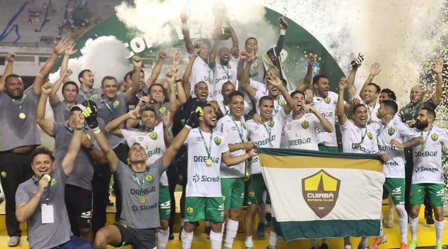 Equipe do Cuiaba conquista vaga para a série A do Brasileiro 1