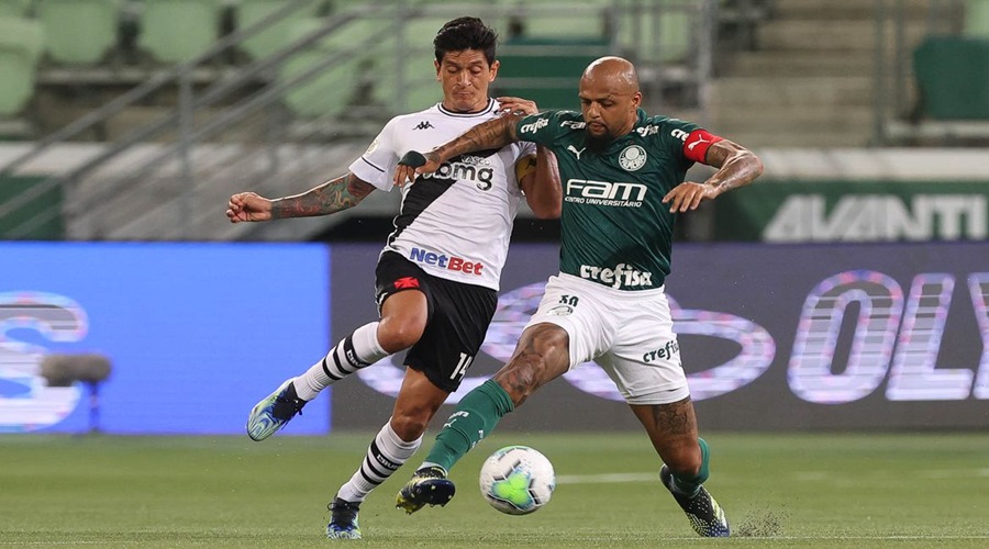 Palmeiras e Vasco ficam no empate no Allianz Parque 1