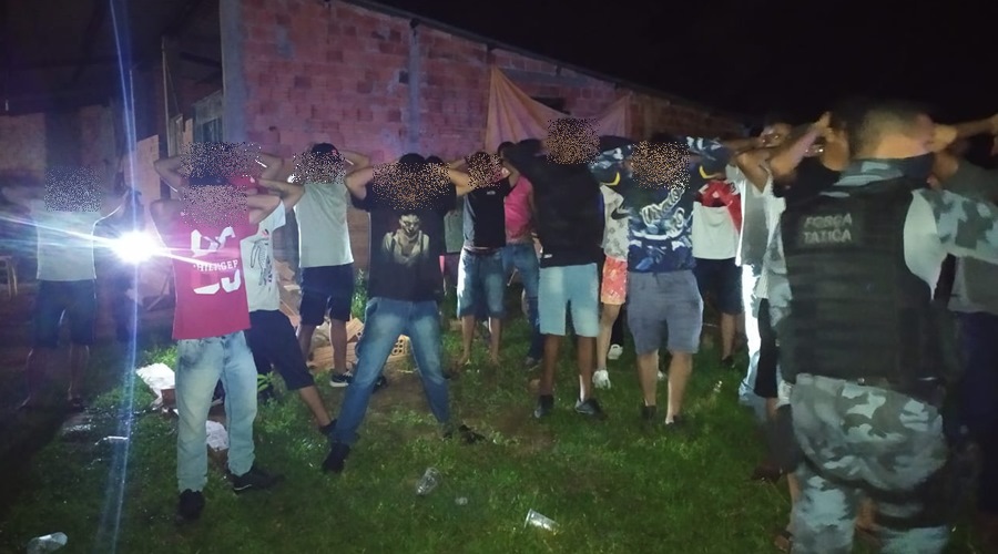 Trabalho conjunto entre a Polícia Civil e a Polícia Militar frustra festa promovida por facção criminosa 1