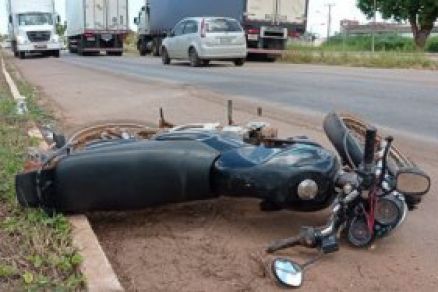 Condutor de Moto morre no hospital após ser atropelado por caminhão 1