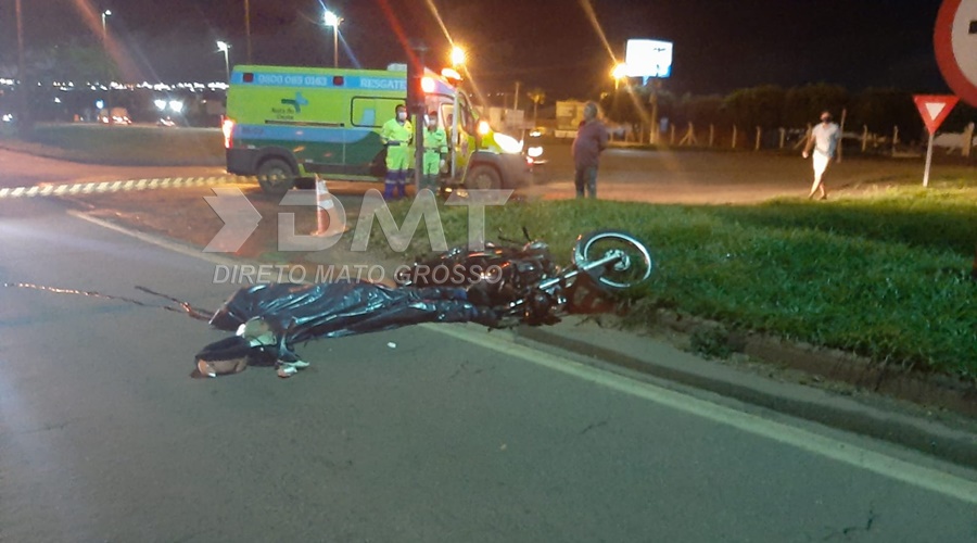 Motociclista morre ao ter corpo esmagado por carreta na BR 364 em Rondonópolis 1