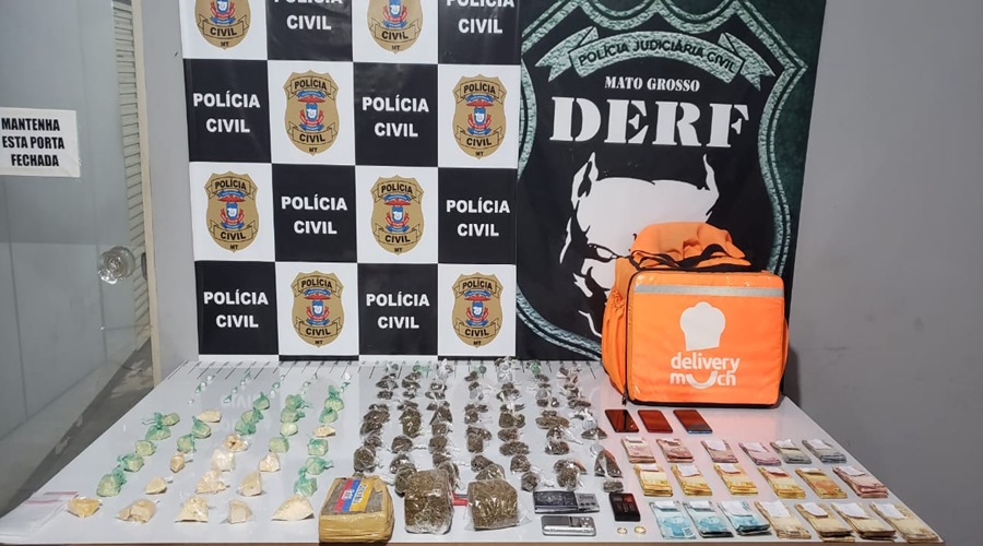 Investigadores da DERF de Rondonópolis fecha boca de fumo e prende homem apontado como distribuidor de drogas 1