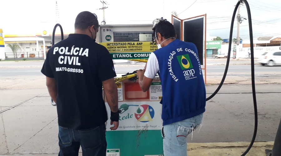 Operação conjunta autua posto de combustível em VG por venda de etanol adulterado 1