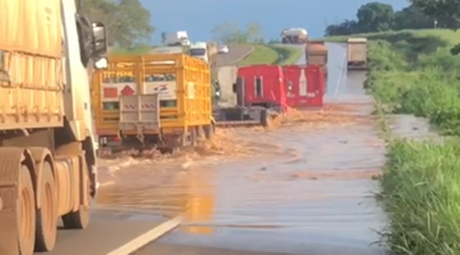 DNIT alerta para interdição total em trecho da BR-163/364/MT nesta quinta-feira (18) 1