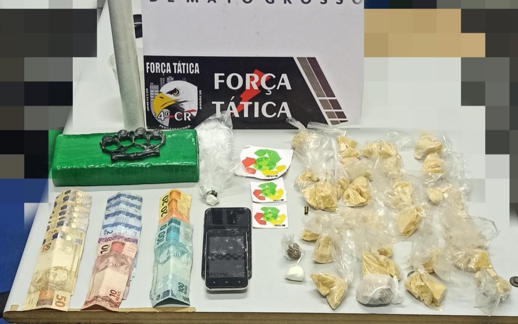 Bandido é morto com tiros de fuzil durante confronto com a Força Tática em Pedra Preta MT 1