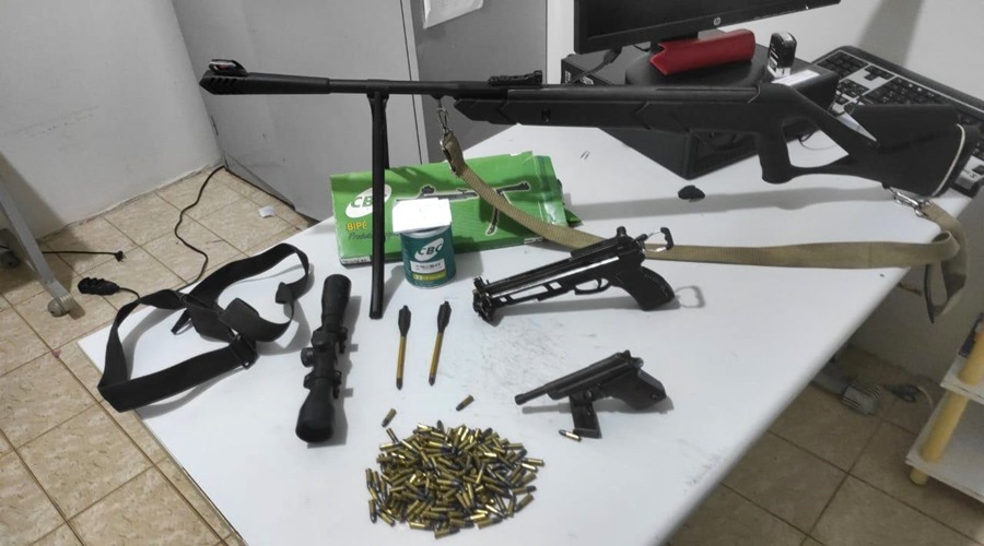 Polícia Civil apreende armas e munições durante investigação de tentativa de homicídio contra idosa 1