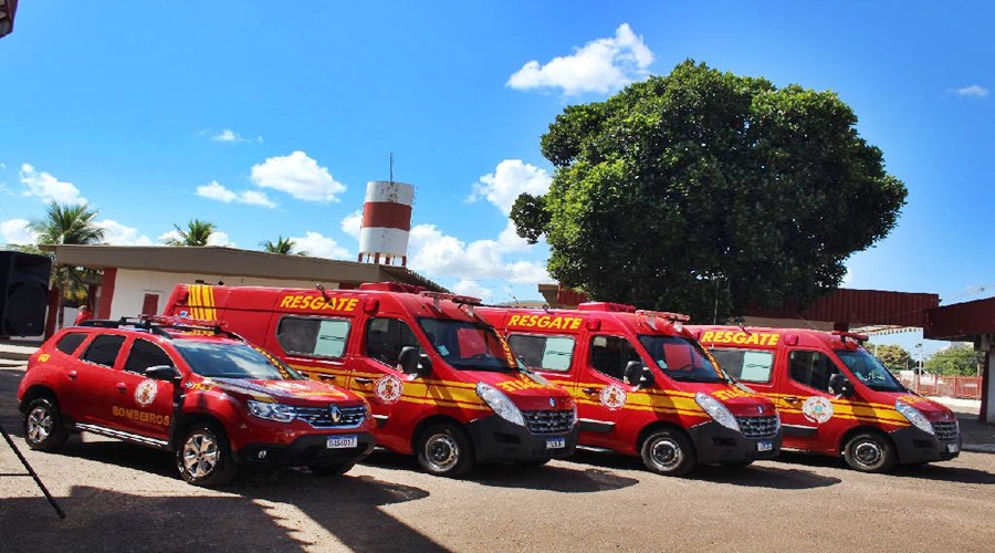 Corpo de Bombeiros de Mato Grosso recebe novas viaturas para o reforço operacional 1