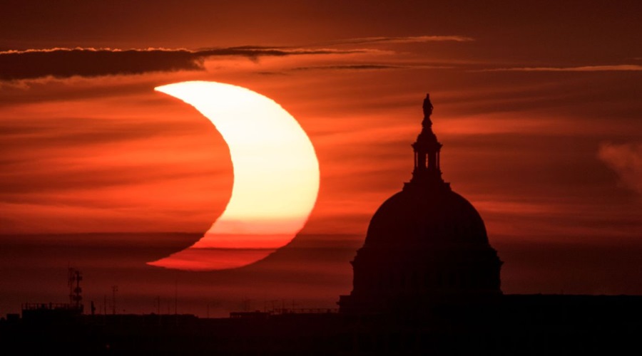 Confira transmissão de eclipse raro pelo Observatório Nacional 1