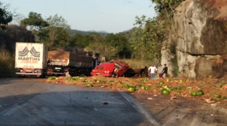 Criança morre e outras duas pessoas ficam gravemente feridas durante acidente na Serra de São Vicente 1