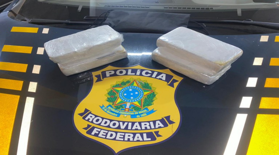 PRF em Cuiabá/MT apreende cocaína em ônibus de linha interestadual 1