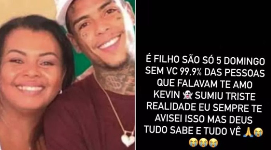 Mãe de MC Kevin diz que quem falava 'te amo' para o filho sumiu 1