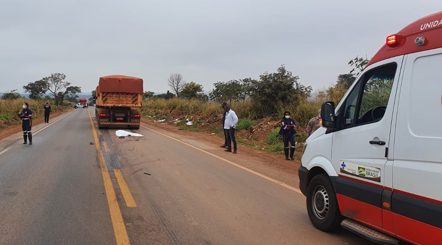 Pedestre morre atropelado em Rondonópolis ao se jogar na frente de carreta 1